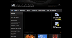 Desktop Screenshot of mydecorations.com.au